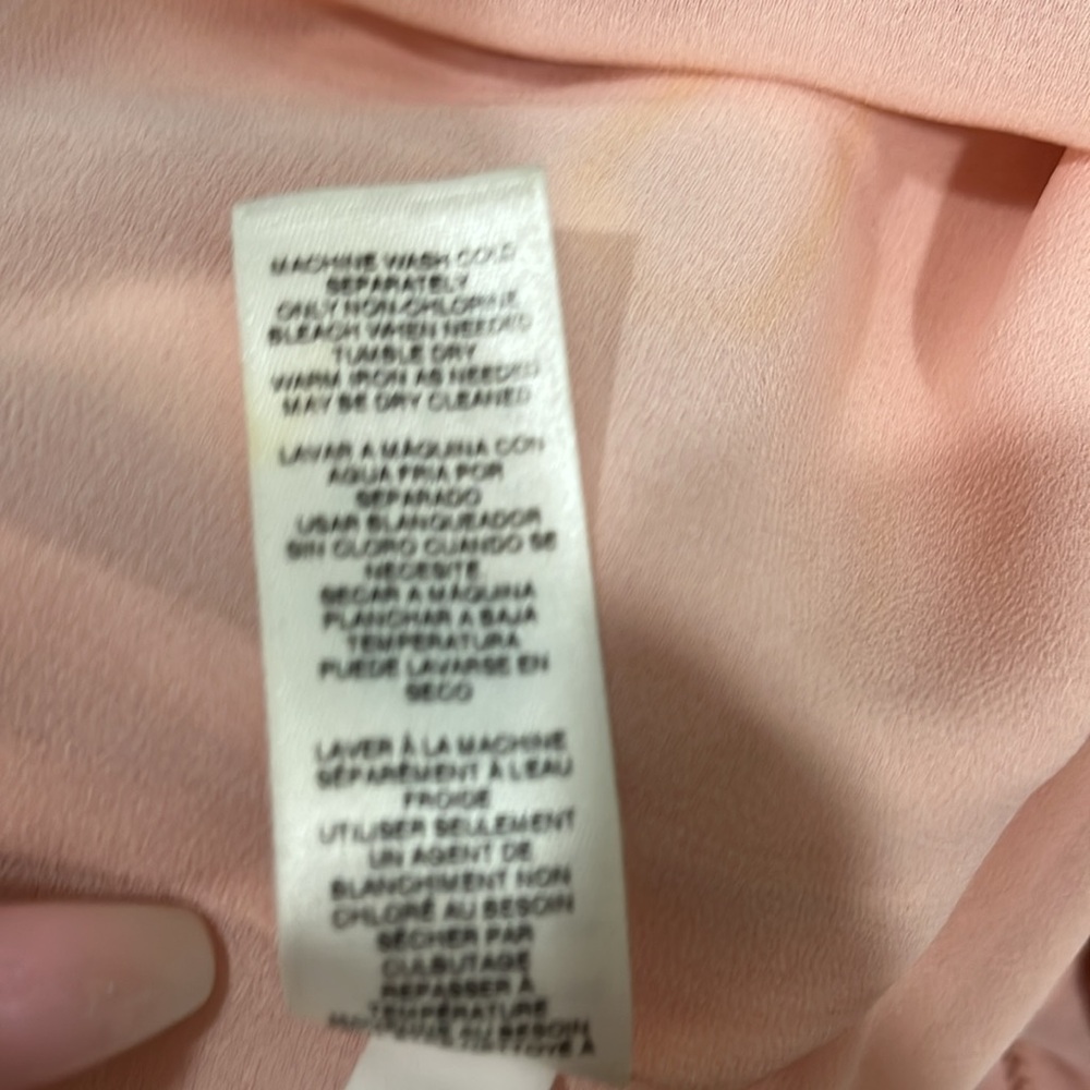 WHBM Pink Ruffle Tank Top - Picture 6 of 6